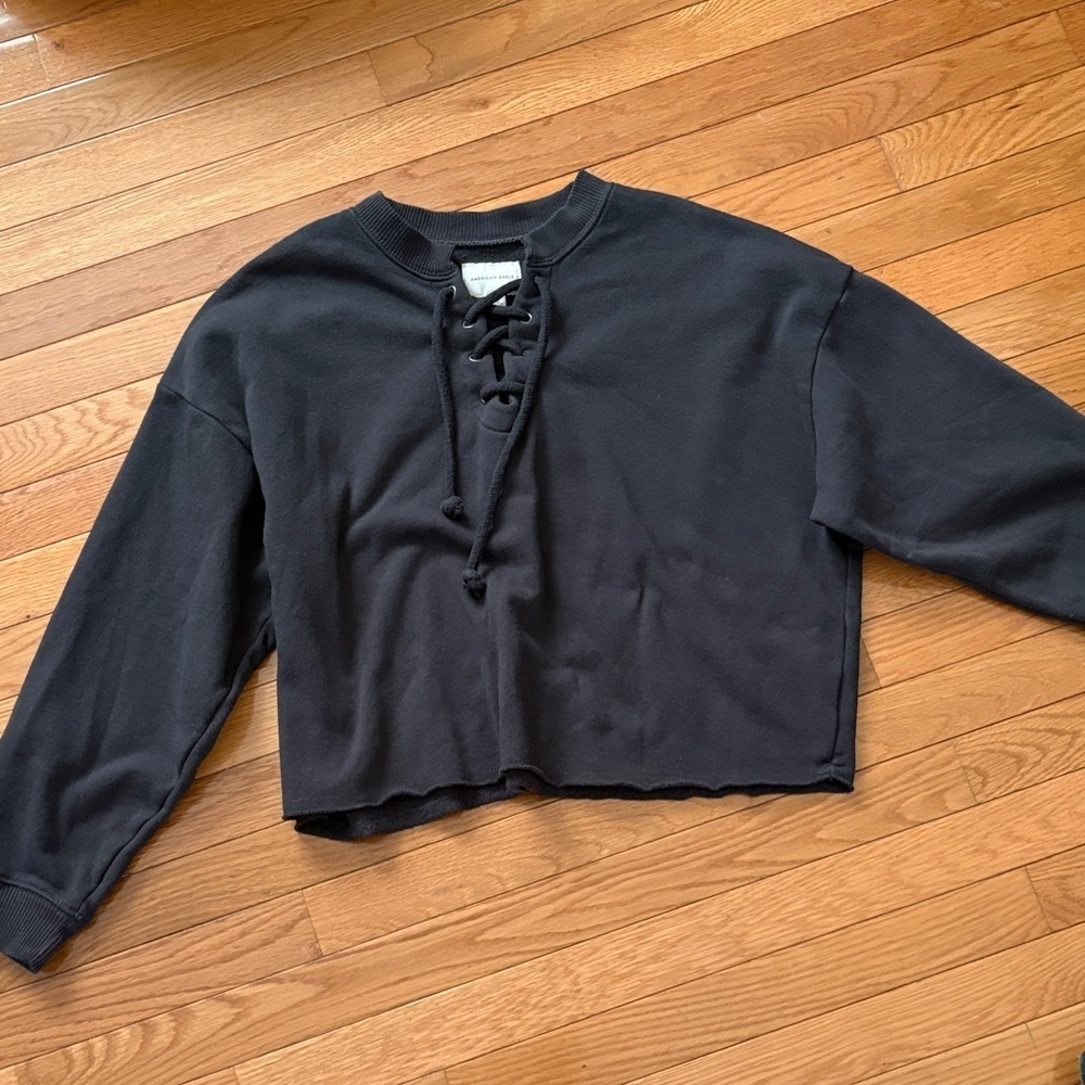 American Eagle Outfitters Charcoal Sweatshirt